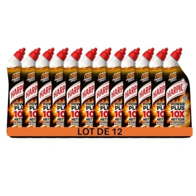 Image de Harpic Gel WC Power plus Lot de 12 x 750 ml