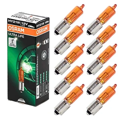 Image de OSRAM ULTRA LIFE 64137ULT Ampoule, feu clignotant 12 21 HY21W PEUGEOT: 308 SW 2, II 3/5 portes, CITROËN: C4 Picasso 1, I Grand