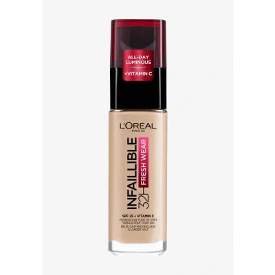 Image de L&#039;Oréal Paris Infaillible 32H Fresh WEAR Makeup Fond de teint, Femme, Taille: 30 ml, True beige
