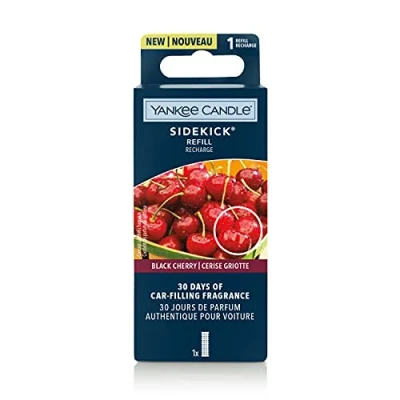 Image de Yankee Candle Sidekick Recharge de désodorisant pour voiture Diffuseur parfum cerise noire 1 pièce