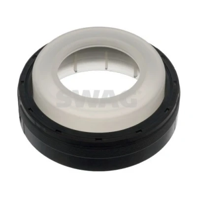 Image de SWAG 20 94 7566 Joint Spi de Vilebrequin avec douille montage côté frontal PTFE (polytétrafluoroéthylène), PP (polypropylène) BMW: 3 Berline