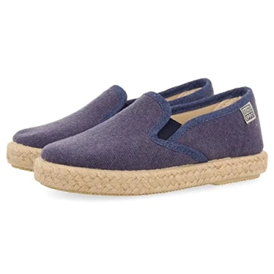 Image de Gioseppo CON ELÁSTICOS EN LOS Laterales Espadrilles pour enfants, Taille: 37, Marino Coton