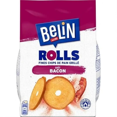 Image de BELIN ROLLS Bacon 150G Quatre Articles