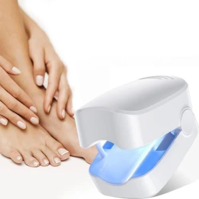 Image de Appareil Traitement Laser Mycose Ongles,Mycose Ongles des Pieds Nettoyage et Réparation Ongles, Champignons Ongles,Des Orteil Améliorer Endommagés,7 Minutes par Jour