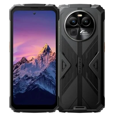 Image de Blackview Smartphone Incassable BV8100, Double Lampes de Poche LED, 24Go+256Go, 6,5&#039;&#039; 120Hz 2,4K FHD+, Caméra 50MP, Batterie 8800mAh, Téléphone Portable Étanche IP68 Android 14, GPS NFC Noir