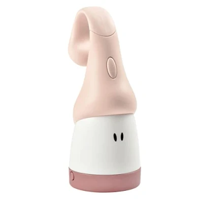 Image de BÉABA, Veilleuse pour Enfant/Bébé, Portative sans fil, Evolutive en Torche, Lumière douce, Design Ergonomique : S’accroche aux poignées, lit à barreau, Longue Autonomie 90h, Pixie Torch, Rose dragée