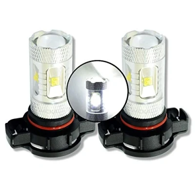 Image de MCK Auto Remplacement pour Set d&#039;ampoules blanches H16 LED CanBus très clair et sans erreur compatible avec A3 8PA