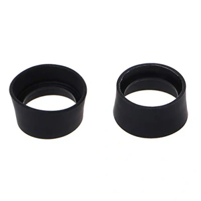 Image de Qiulip Lot de 2 protections oculaires en caoutchouc souple 29 30 mm pour microscope binoculaire