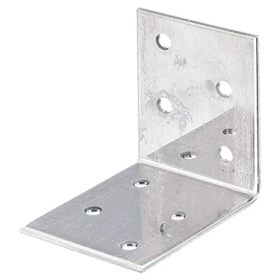 Image de Alberts 848200 Équerre d&#039;assemblage acier inoxydable 50 x 40 mm kit de