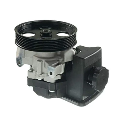 Image de Pompe servomoteur de direction hydraulique compatible avec Classe C W203 W204 CL203 S203 S204 CLC CLK C209 A209 E W211 S211 SLK R171 L4 1.8L 2002 2014 0000000000 346644. 001.