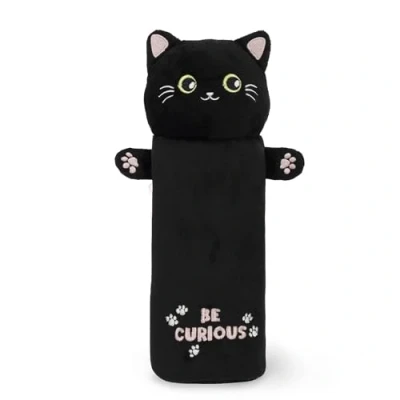 Image de LEGAMI Trousse Super Soft, Thème Kitty, Etui Moelleux, Carton avec Dessin à colorier Inclus, 100% Polyester, Soft Pencil Case