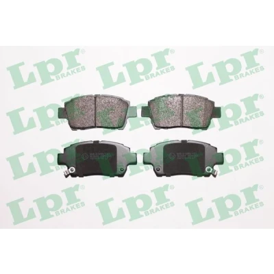Image de LPR 05P1062 Jeu de plaquettes frein TOYOTA: Yaris I 3/5 portes, Celica VII Coupe, Verso