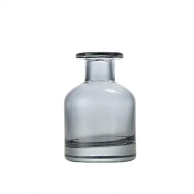 Image de Flacons diffuseurs vides rechargeables en verre de 150 ml pour aromathérapie, parfum, accessoires rechange huiles essentielles, loisirs créatifs (gris)