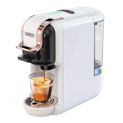 Image de HiBREW H2B Cafetière 5 en 1 avec ligne de niveau d&#039;eau, Machine à café capsules chaudes/froides 19 bars, réservoir d&#039;eau 600 ml