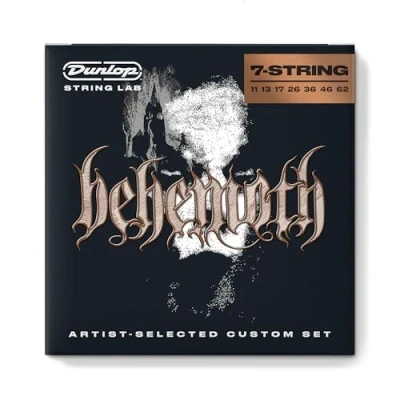 Image de JIM DUNLOP Cordes pour guitare éléctrique Behemoth Signature 11 62 7 strings