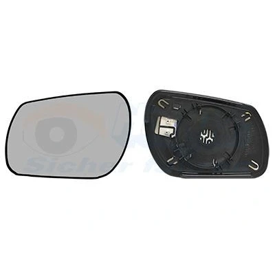 Image de VAN WEZEL 2740837 Miroir De Rétroviseur gauche MAZDA: 2 5 portes, 3 portes