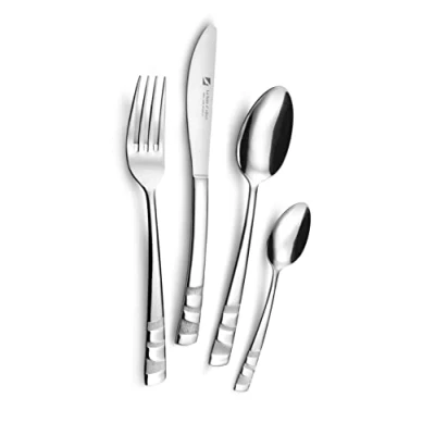Image de LISA MENAGERE 24 PCS INOX BOITE COULEUR