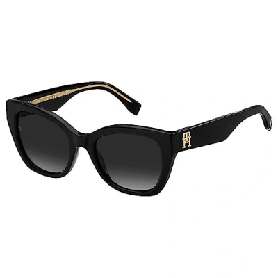 Image de Lunettes De Soleil Tommy Hilfiger Th 1980/s Col. 807/9o Femme Carré Noir