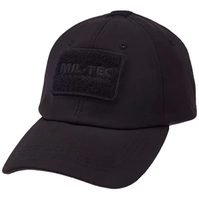 Image de Mil Tec Mixte Base ball Softshelle Casquette Newsie, Noir, Taille unique EU