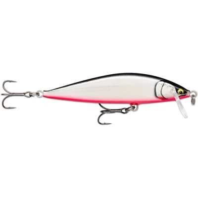 Image de Rapala Leurre de Pêche Countdown Elite Construction Balsa Eau Douce Coulant Profondeur Nage 1,2m Taille 9,5cm / 14g Fabriqué en Estonie Gilded Red Belly