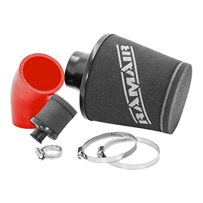 Image de Ramair Filters Kit de filtre à air conique d&#039;admission induction pour Mini Cooper R50 1.6 1.4 Rouge