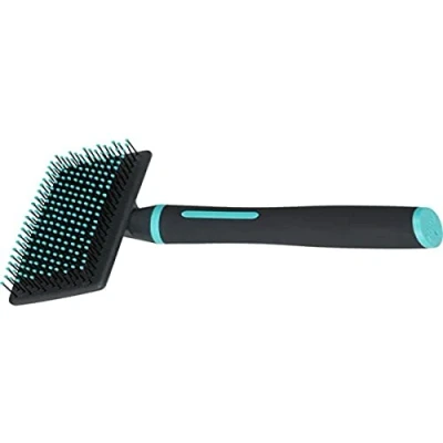 Image de Zolux Brosse Slicker à Picot Doux Taille L, 10,5 x 5,4 18 cm. Gamme ANAH. pour Chiens. ZO 470805