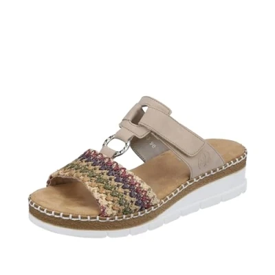 Image de Rieker Femme V1243 Mules, coloré, 41 EU