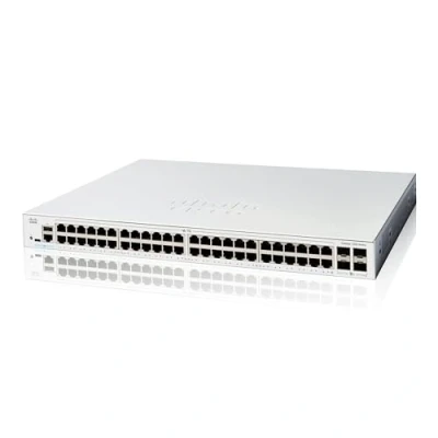 Image de Cisco C1200 48T 4X commutateur réseau Géré L2/L3 Gigabit Ethernet (10/100/1000) Blanc Neuf