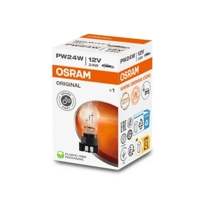 Image de OSRAM 7447 Ampoule, feu clignotant 12V 24W PW24W AUDI: Q2 (GAB) 2.0 TDI, 30 40 TFSI quattro, SQ2 1.4