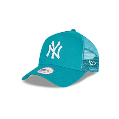 Image de New Era York Yankees Cap Trucker Kappe Tonal Mesh Basecap MLB Baseball Türkis One Size