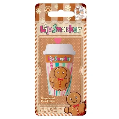 Image de Lip Smacker Holiday Frappe Cup Balm, Cute Balm for Kids, Themed, Moisturizing and Easy to Apply, Infused with Castor Seed Oil, Gingerbread