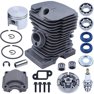 Image de Adefol 38mm cylindre Pistons roulement à aiguilles Pour Stihl 017 018 MS180 MS170 MS 170 180 tronçonneuse Avec joint Huile de silencieux disque d&#039;embrayage