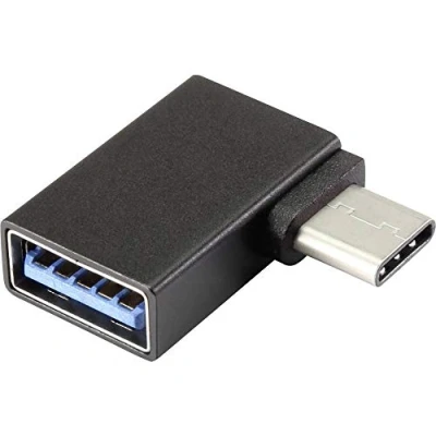 Image de Adaptateur USB C RENKFORCE 3.1 femelle type A Fonction OTG Noir