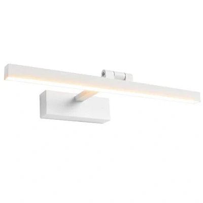 Image de Klighten Lampe pour Miroir LED Salle de Bains 12W 585LM Armoire Applique Murale Intérieure Moderne Luminaire Bain Blanc chaud 3000K