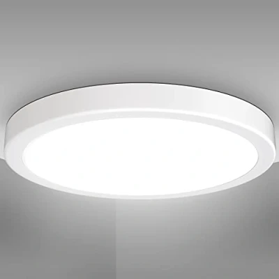 Image de B.K.Licht I Plafonnier LED 24 W 4.000K 38 cm de diamètre 3.000 lumen lumière blanche neutre Blanc