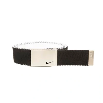 Image de NIKE Toile Simple réversible Ceinture, Noir/Blanc, Taille Unique Femme