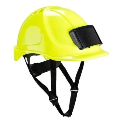 Image de Portwest PB55 Casque rigide ventilé avec badge d&#039;identification Jaune