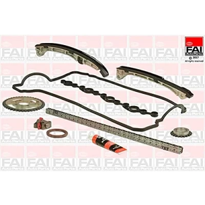 Image de FAI AutoParts TCK201 Jeu de distribution à chaînes avec joints, roues dentées Simplex, Chaîne vélo TOYOTA: RAV4 III SUV, Verso, Auris 5 portes