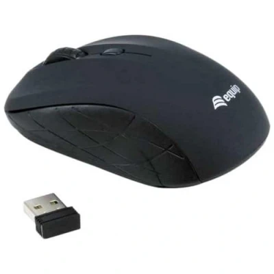 Image de Equip 245108 souris Voyage Ambidextre RF sans fil Optique 1600 DPI Neuf