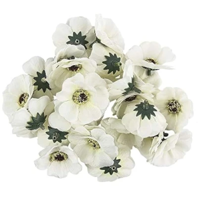 Image de Idées avec des Fleurs décoratives en forme de cœur artificielles Différentes variétés Environ Diamètre 4 5 cm :