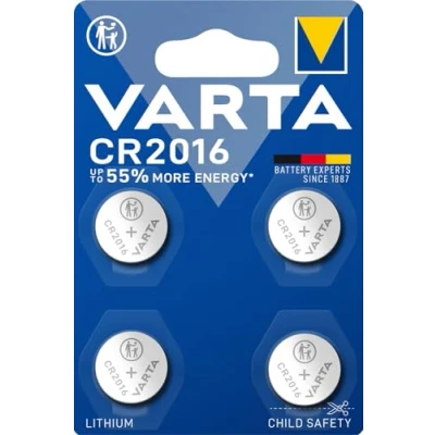 Image de VARTA Pile electronique Lithium CR2016 x 4
