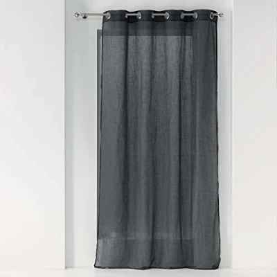 Image de douceur d&#039;intérieur Voilage, Anthracite, 140 x 240 CM