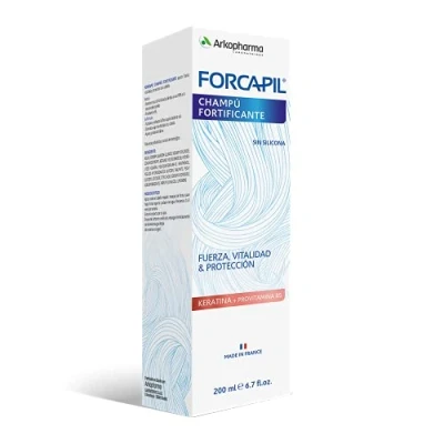 Image de Forcapil shampooing fortifiant à la kératine 200 ml