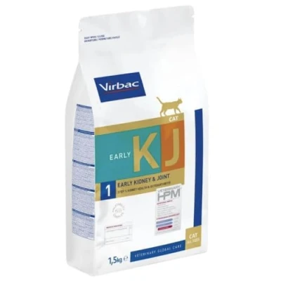 Image de VIRBAC HPM Feline Early Kidney &amp; Joint KJ1 3 KG