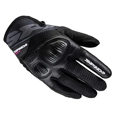 Image de Spidi, Flash R Evo Lady, Gants Moto Femme, Protecteurs et Résistants, Été Imperméables Antidérapants, avec Compatibilité Tactile, Poids Moyen 0,1 kg