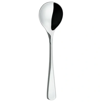 Image de Rockingham Forge Collection Fiesta Lot de 12 cuillères à soupe en acier inoxydable 18/10 forgé 4,6 mm