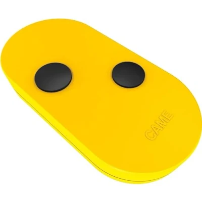 Image de Telecomando Apri Cancello Came TOPD2FYS Giallo 2 Ch Dual Frequency 433 868mhz