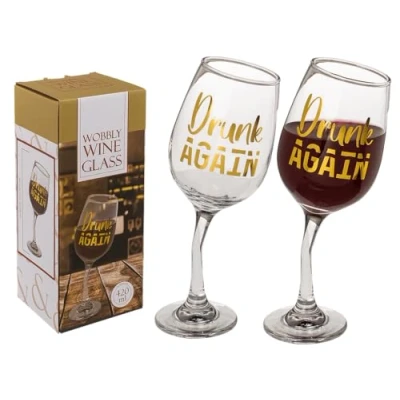 Image de Out of the blue Verre à vin flottant II de 420 ml, environ 8,5 x 22,5 cm, dans un coffret cadeau