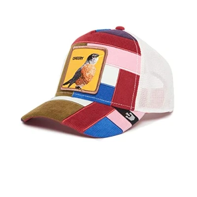 Image de Goorin Bros. Right Side of The Bed Cheery Bird Patchwork Adjustable Trucker Cap