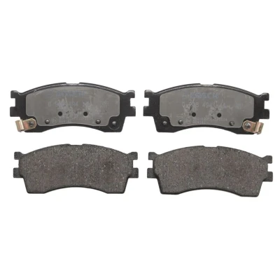 Image de BOSCH 0 986 494 144 Jeu de plaquettes frein Low Metallic avec indicateur d&#039;usure tôle anti bruit, instructions montage